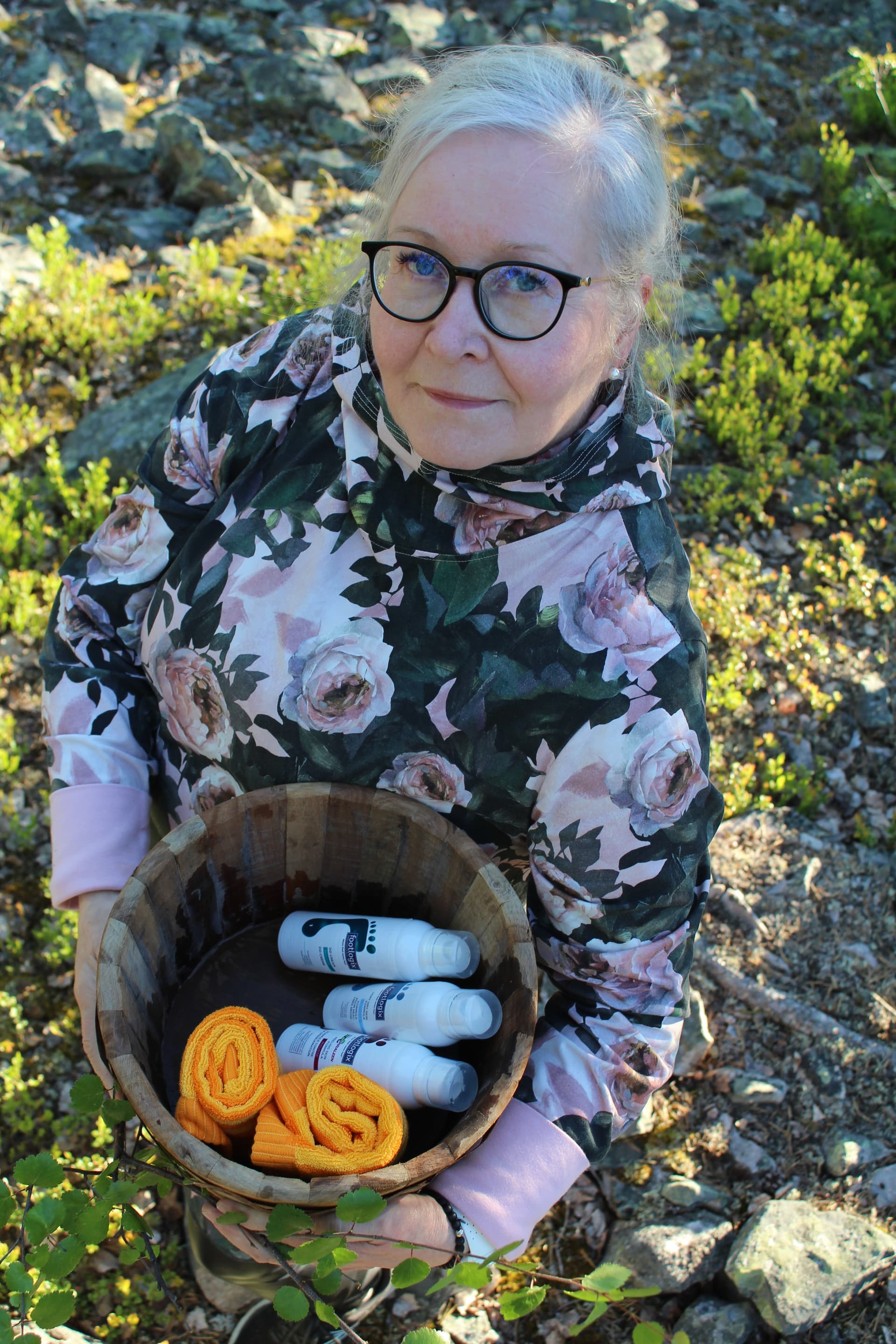 jalkahoito tunturiretken hoitajan kuva